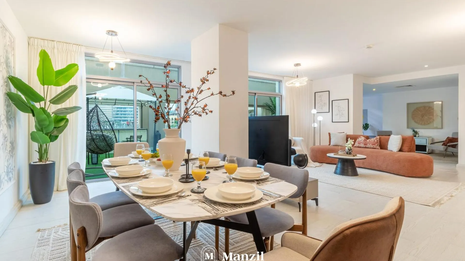 Manzil - Luxury 3Br Villa W/ Maid Room, Full Burj & Fountain View Dubai United Arab Emirates