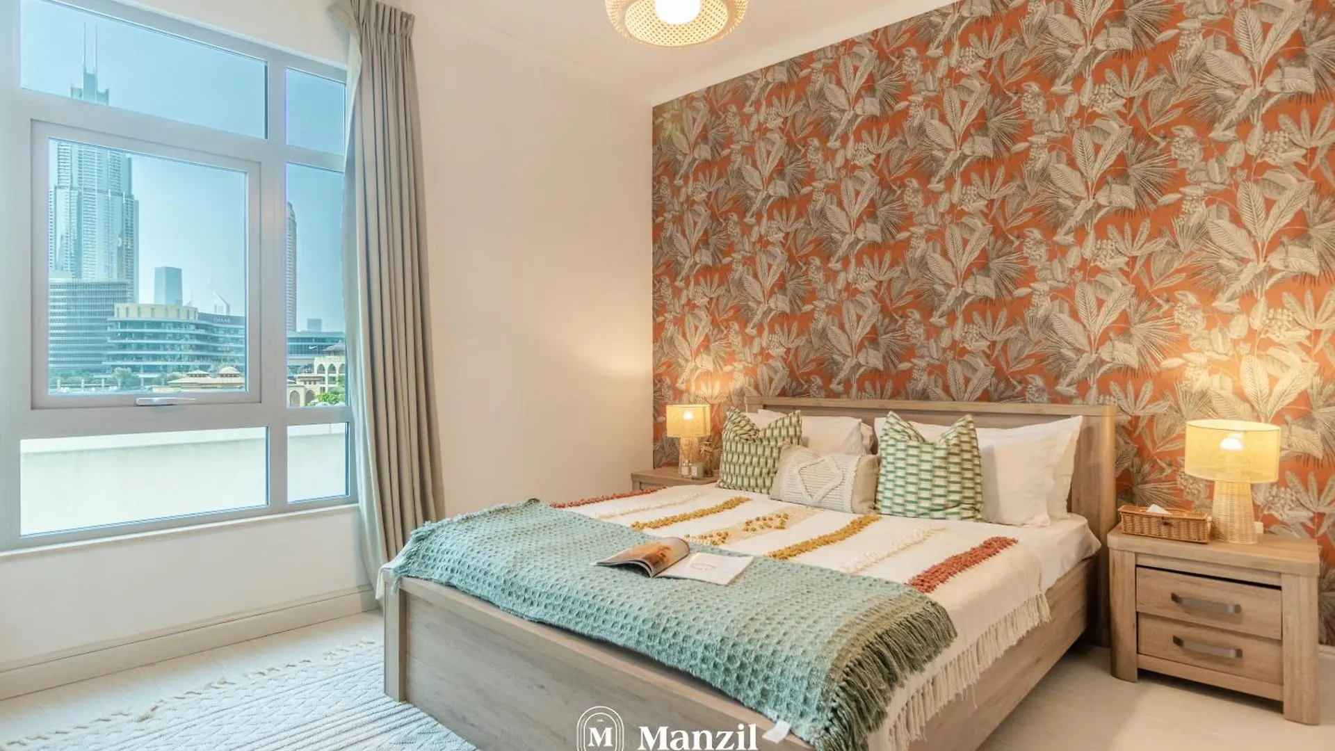 Manzil - Luxury 3Br Villa W/ Maid Room, Full Burj & Fountain View Dubai 0*,